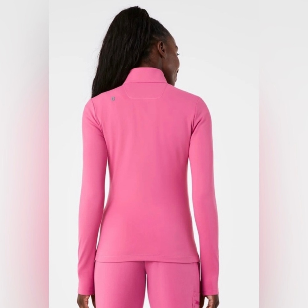 Figs Coral Contour Knit Scrub Jacket - Picture 4 of 7
